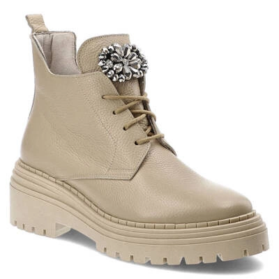 Botki ARMODO - 03723 Beż G2