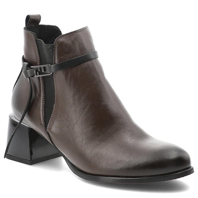 Botki ARMODO - 60436 S.Czekolada+Cn