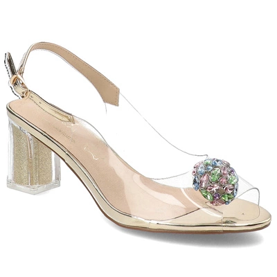 Sandały S.BARSKI - MR38-454 Gold