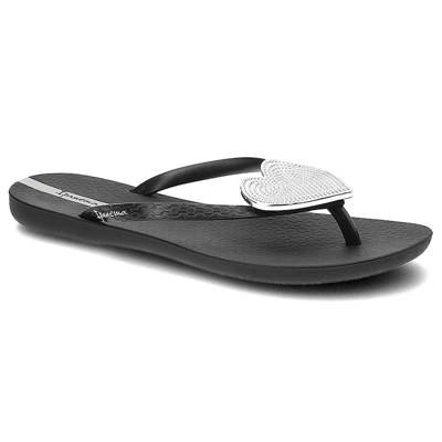 Japonki IPANEMA - 82120 Black/Silver 20728