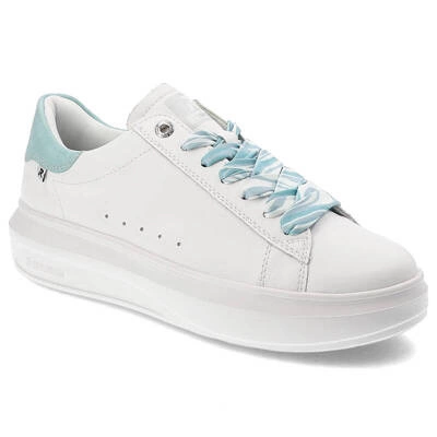 Półbuty RIEKER - W1201-81 White