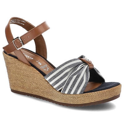 Sandale TAMARIS - 1-28346-28 483 Cuoio/Stripes