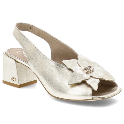 Sandały CHEBELLO - 4385/K_-046-000-PSK-S182 Złoty