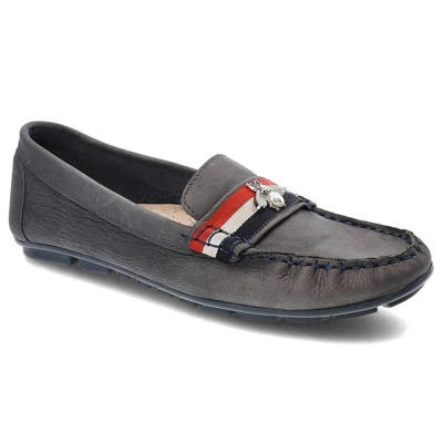 Mokasyny CHEBELLO - 2273_008-000-PSK-S42 Granatowy