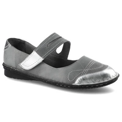 Polobotky LANQIER - 40C1222 Grey/Silver