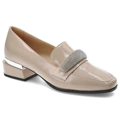 Półbuty S.BARSKI - MR-7266 Beige