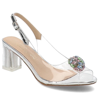 Sandały S.BARSKI - MR38-454 Silver