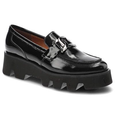 Półbuty KARINO - 4186/090-P Czarny/Naplak