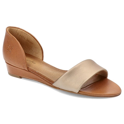 Sandały MACIEJKA - 01971-68/00-5 Rudy+Złoty