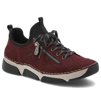 Półbuty RIEKER - 45973-36 Red