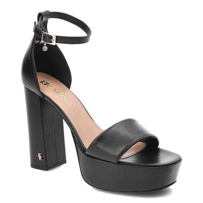 Sandały CARINII - B8919_-E50-000-000-F73 Czarny