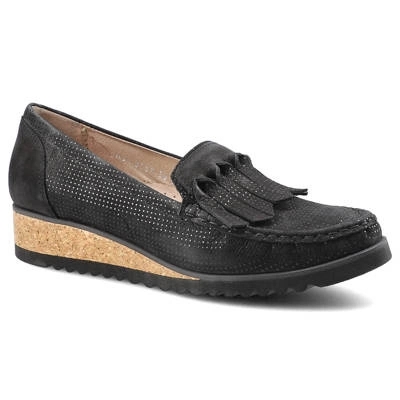 Półbuty SIMEN - 0769 S04 Perf/K.W.Nero