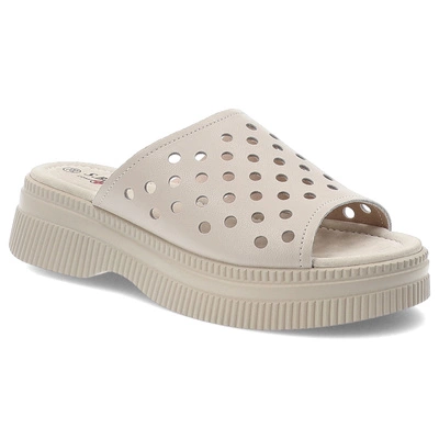 Klapki S.BARSKI - LR51-537 Beige