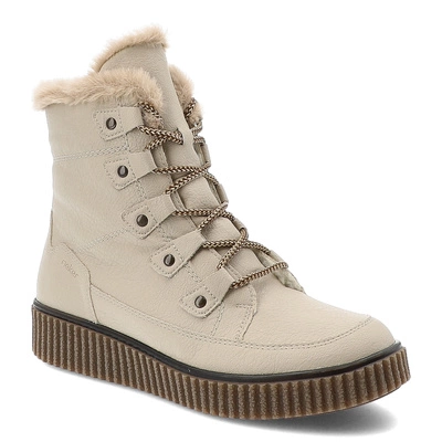 Botki RIEKER - Y4305-60 Beige
