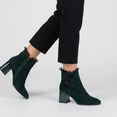 Botki S.BARSKI - MR52-127 Green