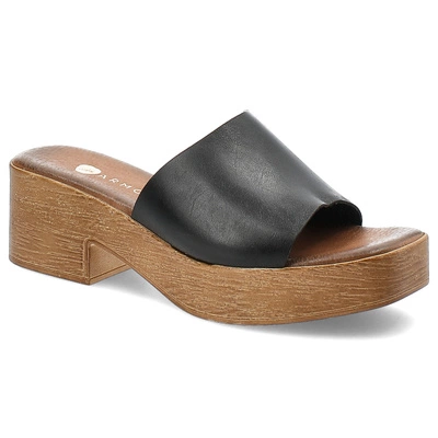 Klapki ARMODO - 40411 Bf.Czarny