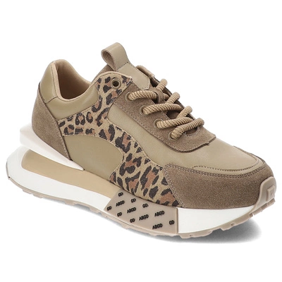 Sneakersy ARTIKER - 55C0089 Beige