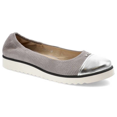 Półbuty LIBERO - 5020 Szary/Srebro 134/112