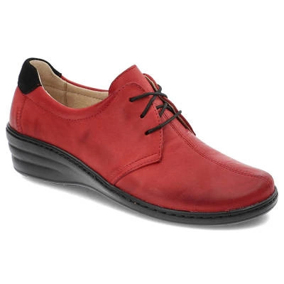 Halbschuhe WASAK - 0462 Rot