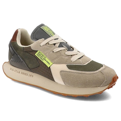 Sneakersy BIG STAR - NN174345 303 Khaki