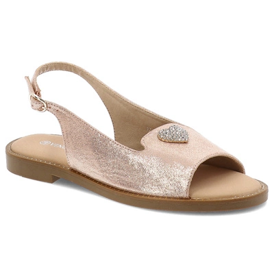 Sandały VINCEZA - 17384 GD Złoty