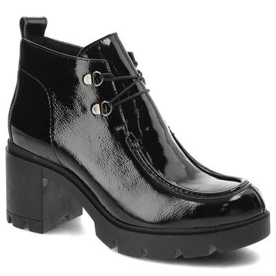 Botki LEMAR - 60393 Naplak Czarny