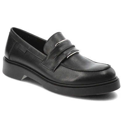 Mokasyny NESSI - 24601 Czarny