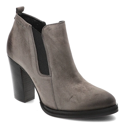 Botki CARINII - B3340_G65-000-PSK-B77 Szary