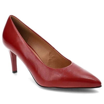 Czółenka SZYDŁOWSKI - 2822 Czerwony 493