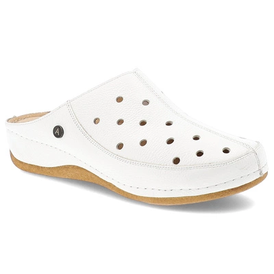 Klapki ARMODO - 5-1408-018 Biały Verona