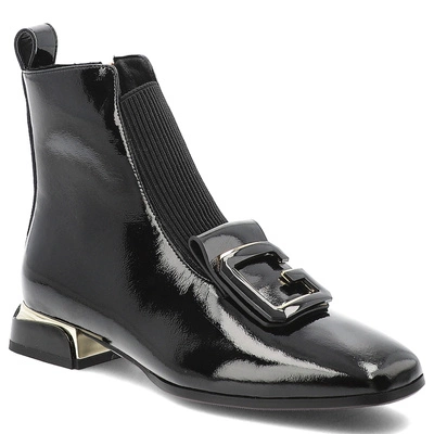 Botki S.BARSKI - MR52-216 Black