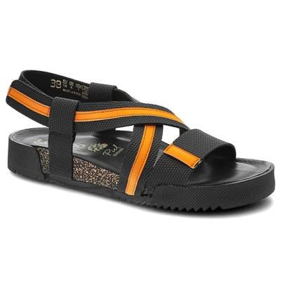 Sandalen YOKONO - Ross-005 Point Negro/Naranja