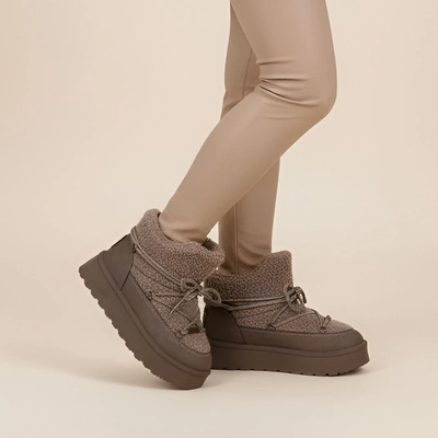 Śniegowce BIG STAR - SS274112 Brąz