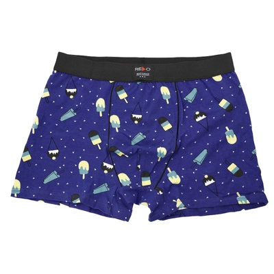 Bokserki REDO - 1BE-785 Navy