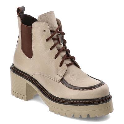 Botki ARMODO - 2754 Beż IVPO232/CK452