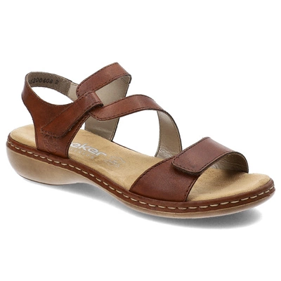 Sandały RIEKER - 659C7-24 Brown