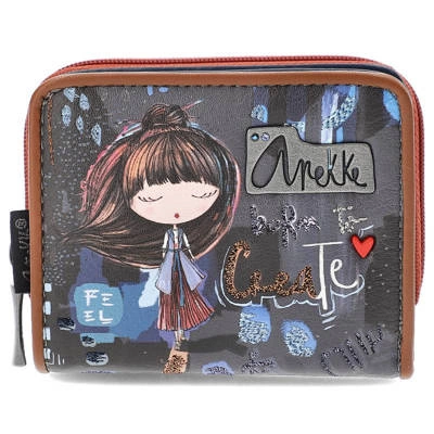 Portfel ANEKKE - 37809-903 Granatowy