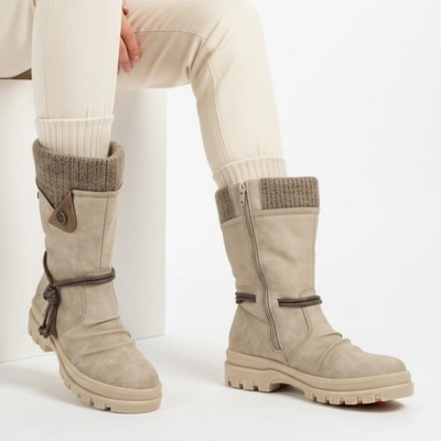 Śniegowce RIEKER - X8283-60 Beige