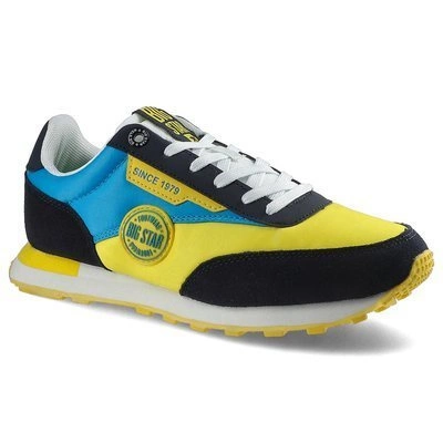 Sneakersy BIG STAR - HH274525 Żółty/Niebieski