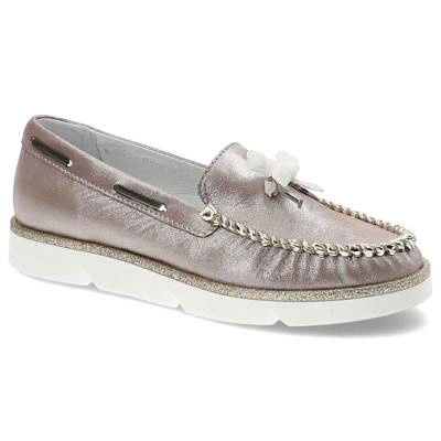 Mokasyny SIMEN - 750 Mell Pudr. Metalik/Liv. 13018