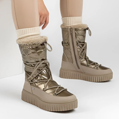 Śniegowce MARCO TOZZI - 2-26413-45 344 Taupe Comb