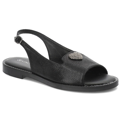 Sandały VINCEZA - 17384 BK Czarny