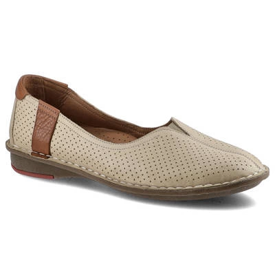 Halbschuhe LANQIER - 40C322 Beige