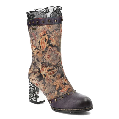 Botki LAURA VITA - Kinoao 03 AT8069-C3 Violet