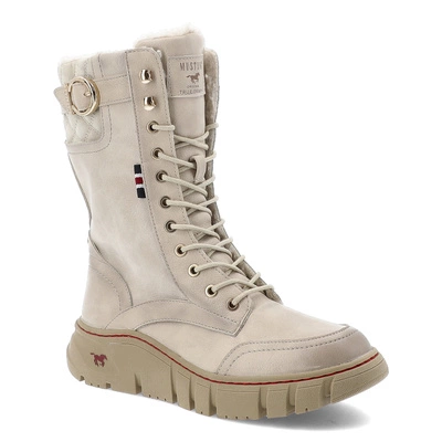 Stiefeletten MUSTANG - 1499-605-243 Ivory