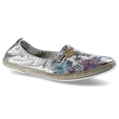 Espadrilky LEMAR - 10012 Flowers Sr+Kryształ Sr