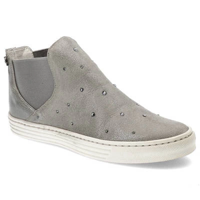 Botki CARINII - B3259 Srebrny