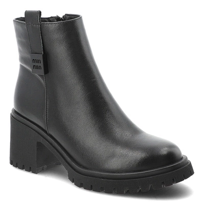 Botki CAMBELL - 25-29312BK Czarny