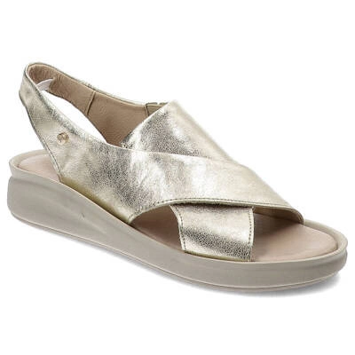 Sandały ARMODO - 40392 Kryształ Złoto