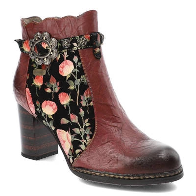 Botki LAURA VITA - Elceao 30 SL18956-30B Wine